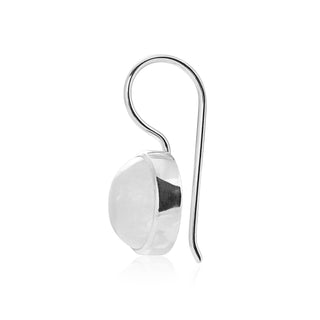 Earrings in Sterling Silver polished to a brilliant shine by Gexist®