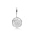 Earrings in Sterling Silver polished to a brilliant shine by Gexist®