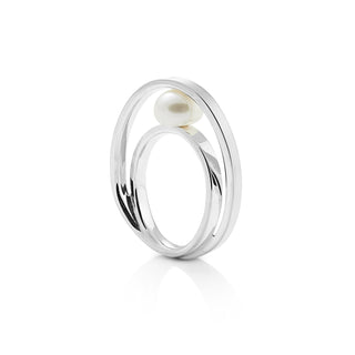 Magnificent ring in Sterling Silver with a shiny and polished finish by Gexist®