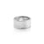 Ring in Sterling Silver with a combination of a shiny and hammered finish by Gexist®