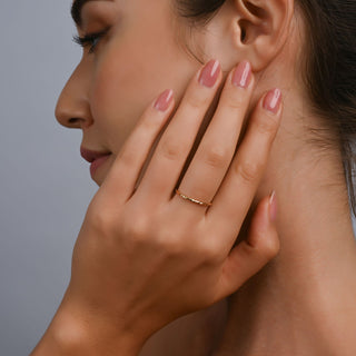 Sterling Silver Yellow Gold Plated Twisted Ethno Style Ring by Gexist®