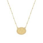 18k yellow gold plating sterling silver satellite chain necklace by Gexist®