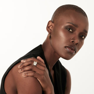 Beautiful Sterling Silver ring with a contemporary design by Gexist®