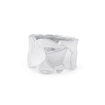 Beautiful Sterling Silver ring with a contemporary design by Gexist®