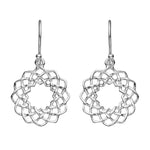 Celtic Love Knot Sterling Silver Earrings by Gexist®