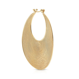 Earrings in Sterling Silver with yellow gold plating in Etruscan style by Gexist®