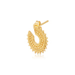 Earrings in Sterling Silver with yellow gold plating by Gexist®