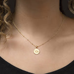 Gold Plated Capricorn Star Sign Necklace (MS1193G) by Gexist®