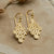 Gold Plated Moroccan Tile Earrings (ms1175G) by Gexist®