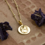 Gold Plated Taurus Star Sign Necklace (MS1197) by Gexist®