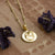 Gold Plated Taurus Star Sign Necklace (MS1197) by Gexist®