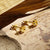 Gold Plated Tiny Flower Studs (MS1171G) by Gexist®
