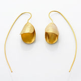 Gold Snowdrop Earrings (MA027EG) by Gexist®
