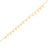 Gold plated sterling silver necklace with coin charm by Gexist®