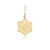 Gold plated sterling silver pendant earrings by Gexist®