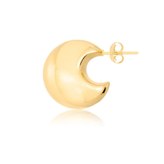Gold plated sterling silver stud earrings by Gexist®
