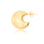 Gold plated sterling silver stud earrings by Gexist®