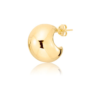 Gold plated sterling silver stud earrings by Gexist®