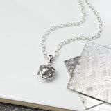 Meteorite Orb and Star Necklace (MH681) by Gexist®