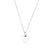 Mother of pearl and sterling silver heart pendant by Gexist®