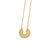 Necklace in Sterling Silver yellow gold plating in Ethno style by Gexist®