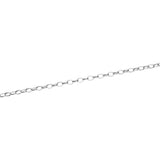 Oval belcher chain with lobster - small links by Gexist®
