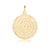 Pendant in silver, gold plating by Gexist®