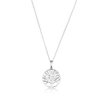 Pendant with a beautiful tree of life in sterling silver by Gexist®