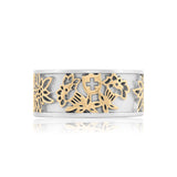 Ring Edelweiss Bicolor Sterling Silver by Gexist®