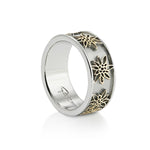 Ring Edelweiss Bicolor Sterling Silver by Gexist®