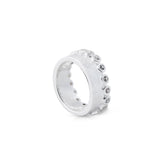 Ring in brushed Sterling Silver by Gexist®