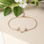Rose Gold Plated Sterling Silver Antlers Bracelet (MD334) by Gexist®