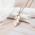 Rose Gold Plated Sterling Silver Feather Necklace and bracelet (MD330) by Gexist®