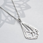 Silver Art Deco Diamond Jewellery Set (MF475) by Gexist®