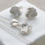 Silver Blossom Jewellery Set (MB054) by Gexist®
