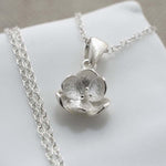 Silver Blossom Necklace (MB054P) by Gexist®