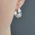 Silver Bubble Hoop Studs (MD263E) by Gexist®