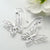 Silver Butterfly Drop Earrings (MB094E) by Gexist®