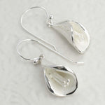 Silver Calla Lily Earrings (MB067E) by Gexist®