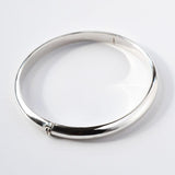 Silver Christening Bangle (MC183) by Gexist®
