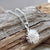Silver Cluster Necklace (MD255P) by Gexist®
