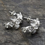Silver Forget Me Not Cluster Earrings (MB081E) by Gexist®