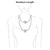 Silver Forget Me Not Cluster Necklace (MB081P) by Gexist®