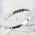 Silver Heart Baby Bangle (MC187) by Gexist®