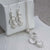 Silver Leaves Earrings (MB059E) by Gexist®