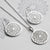 Silver Snowflake Earrings (MF472E) by Gexist®