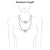 Silver Soft Feather Necklace (MF468P) by Gexist®