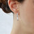 Silver Urban Shield Earrings (MD252E) by Gexist®