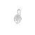 Sleeping earrings with a beautiful tree of life in sterling silver by Gexist®