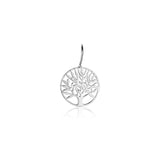 Sleeping earrings with a beautiful tree of life in sterling silver by Gexist®